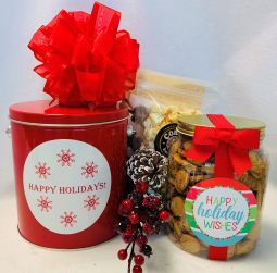 Sensational Holiday Popcorn Tins ($18-$62.50)